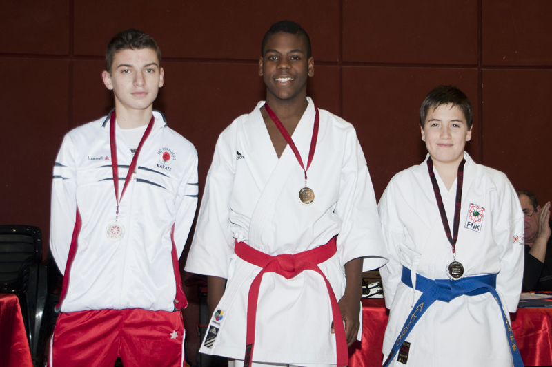 Resultados del Campeonato Navarro de Kata Alev&iacute;n, Infantil y Juvenil